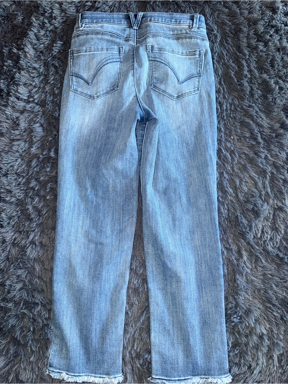 Democracy Light Wash Straight-Leg Women's Jeans - Picture 2 of 3